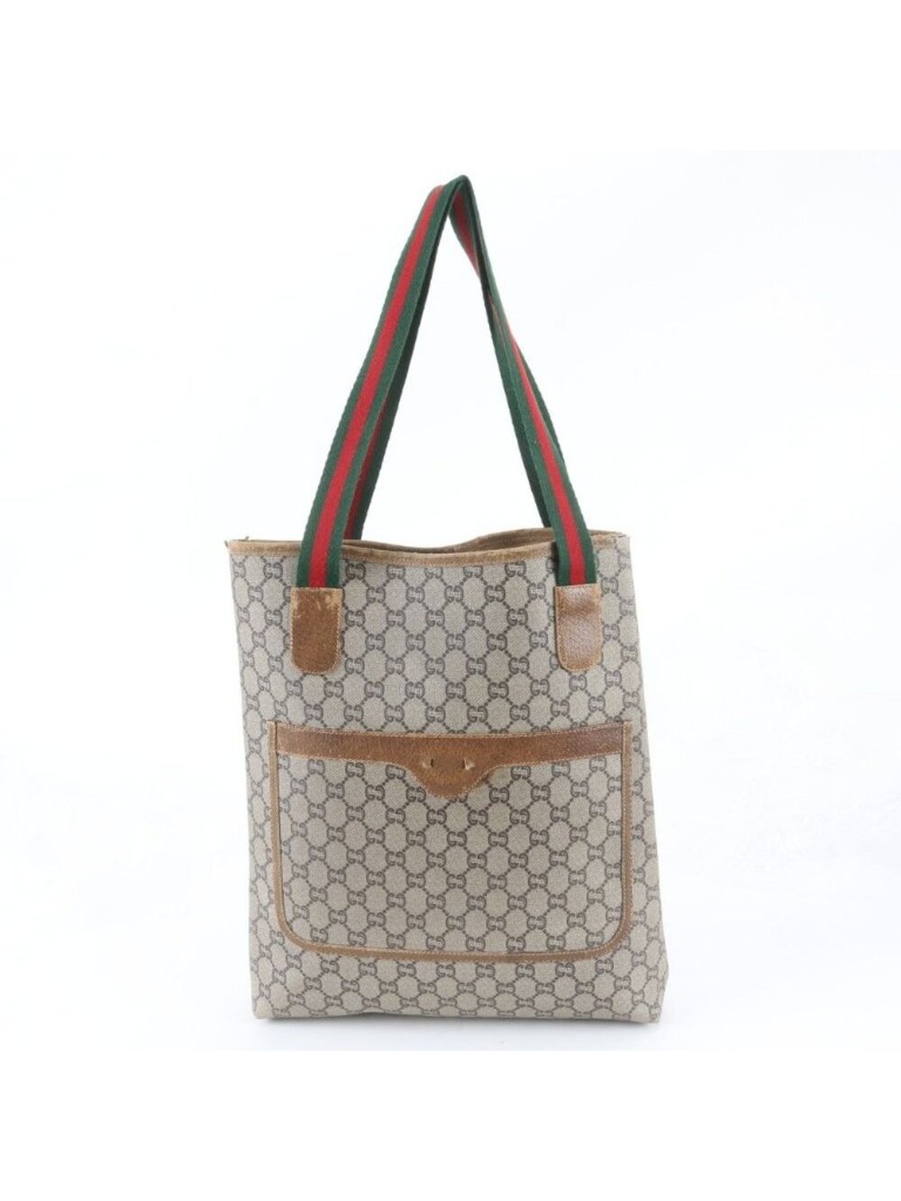 Gucci GG Supreme Leather Tote Shoulder Business